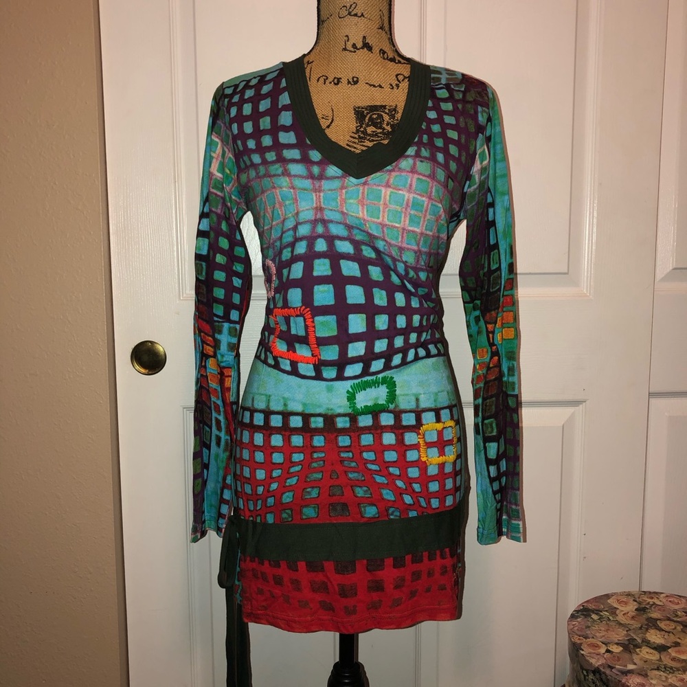 🍄DESINGUAL🍄PSYCHEDELIC TUNIC